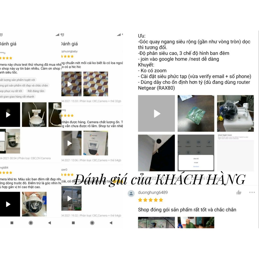 Camera Wifi Ezviz C8C 1080P FHD-Chính hang- Camera ngoài trời có khả năng xoay, Tích hợp AI-BẢO HÀNH 24 THÁNG | BigBuy360 - bigbuy360.vn