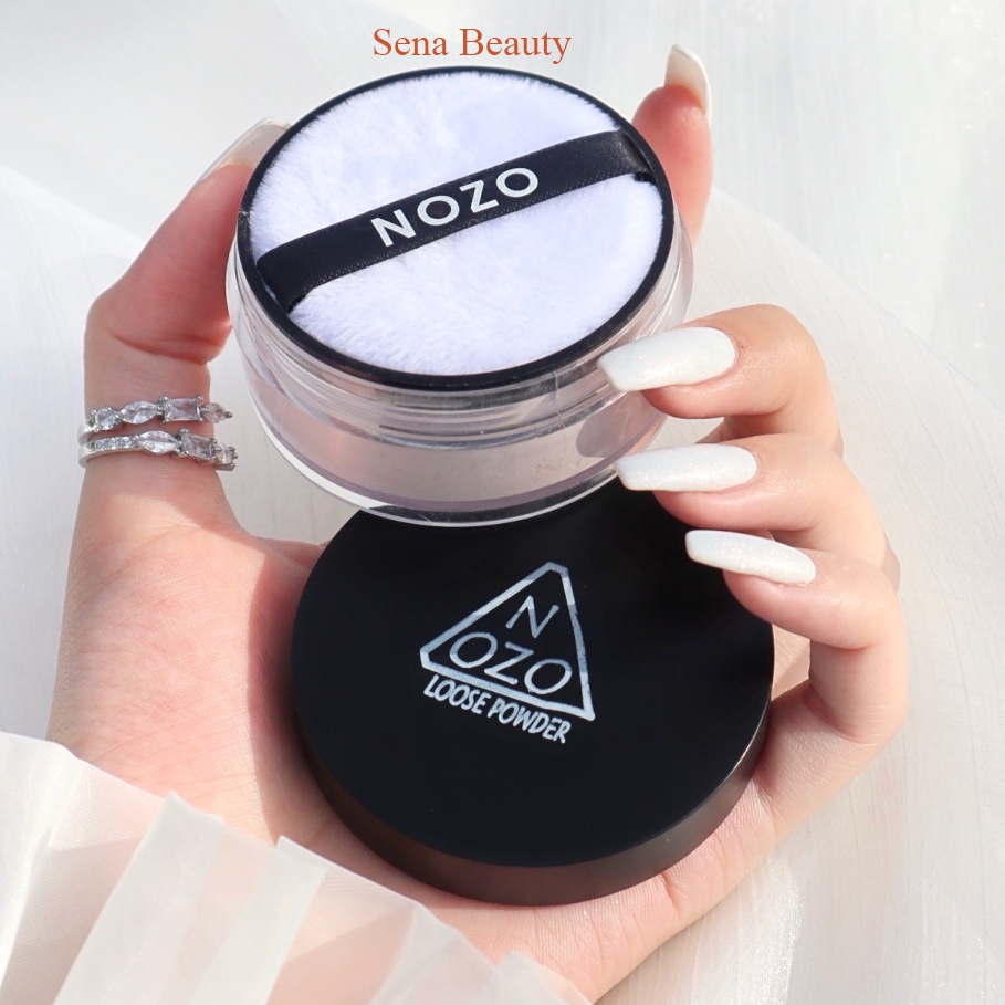 Phấn phủ dạng bột kiềm dầu Nozo Loose Powder 12G Sena Beauty