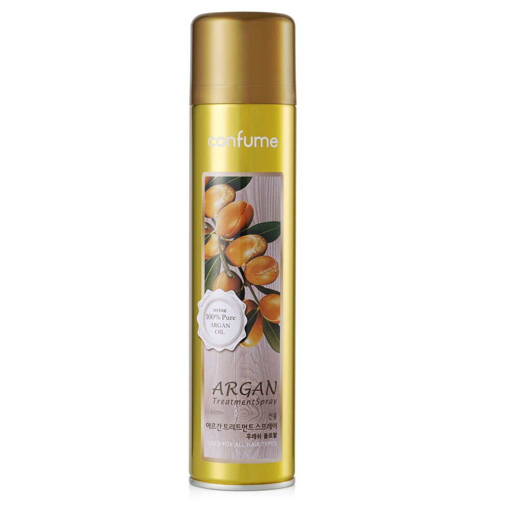 Gôm xịt tạo kiểu tóc xoăn, giữ nếp lâu và không bết dính Mugens Hard Spray Hàn Quốc 300ml