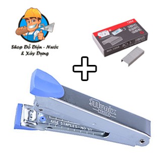 [TẶNG 01 HỘP KIM] BẤM KIM/STAPLER MUNIX 25004 - dùng kim số 10