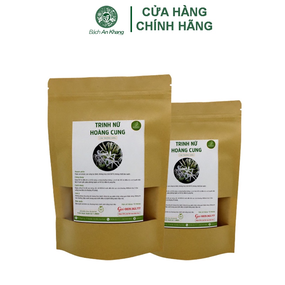 Trinh nữ hoàng cung khô thượng hạng Bách An Khang 1kg