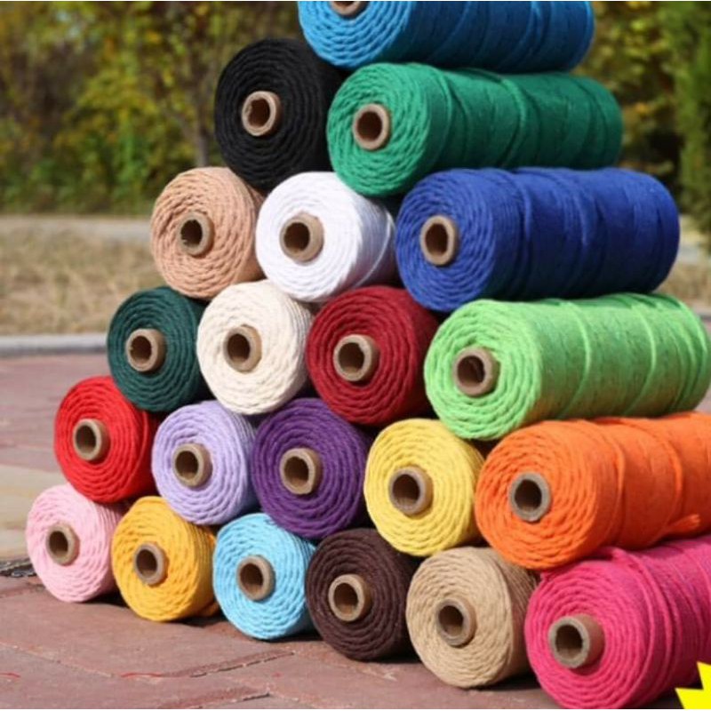 10m dây thừng cotton macrame ( phần 2)