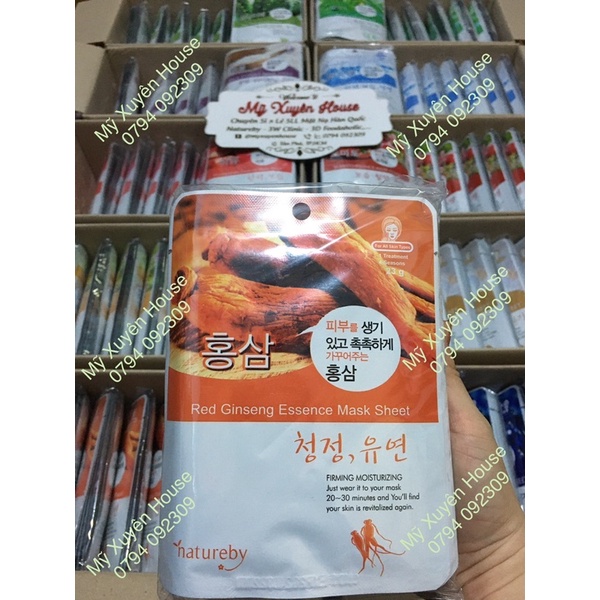 Mặt nạ natureby hàn quốc chính hãng 10 miếng