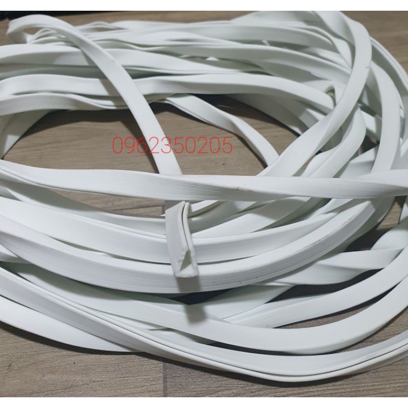 10 Mét Ron Nhét Cửa Sắt Trắng / Đen.