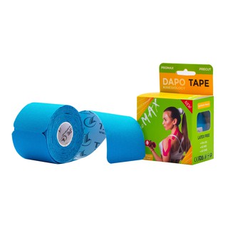 [Sợi Tổng Hợp Cắt Sẵn] Băng Dán Cơ Thể Thao Dapo Tape ProMax Màu Xanh