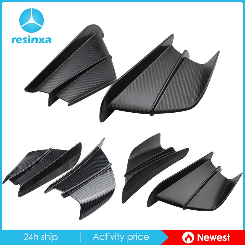 Set 2 Phụ Kiện Cánh Gió Trước Cho Xe Mô Tô H2 / H2R S1000RR V4 1299 ZX-10R R1
