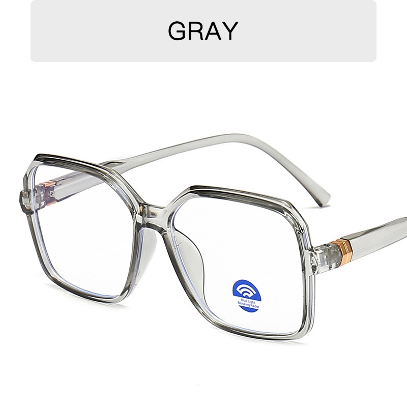 Mắt Kính Gọng Vuông Siêu Nhẹ Chống Ánh Sáng Xanh Thời Trang Hàn Quốc