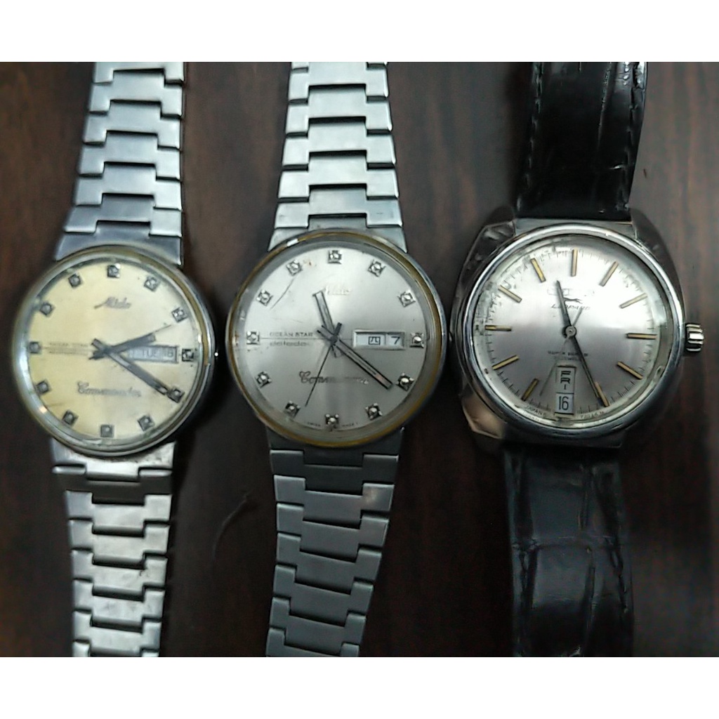 Đồng hồ si nam nữ Nhật Seiko hàng 2hand chạy máy cơ cót, automatic v.v mặt vuông/tròn link 4