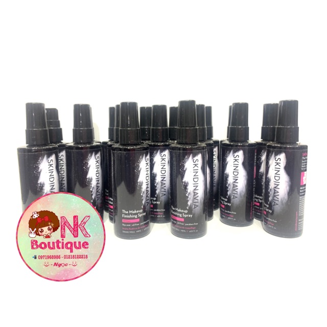 Xịt khoá lớp make up Skindinavia® The Makeup Finishing Spray-Bridal