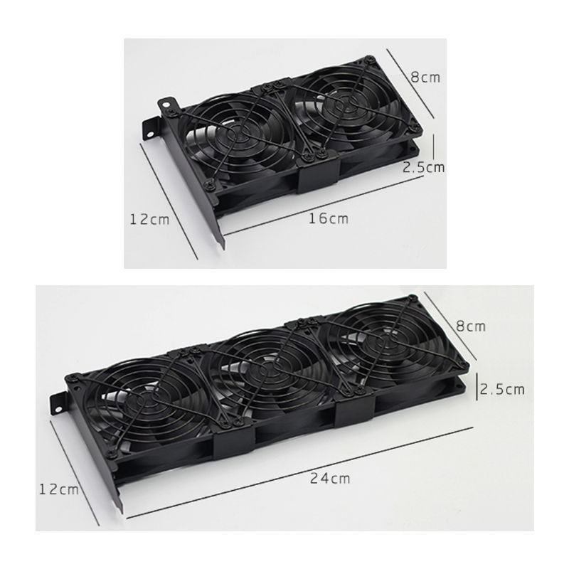 Universal VGA Cooler Dual 80mm Graphics Card Heatsink Fans GPU Radiator | WebRaoVat - webraovat.net.vn