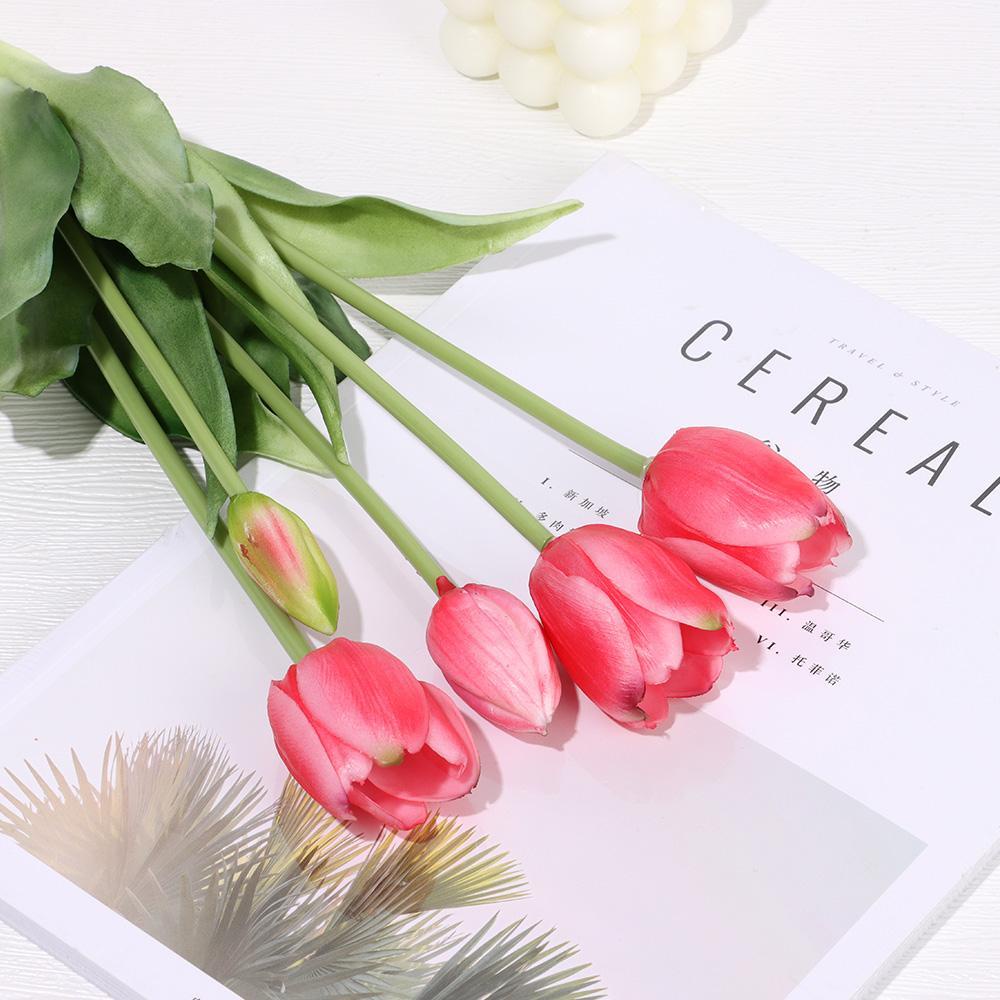 KUNHEV Hoa Mẫu Đơn Nhân Tạo Bằng Silicon Sang Trọng Trang Trí Phòng