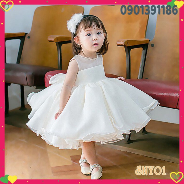Đầm Công Chúa Bé Gái - Thời Trang Cao Cấp Cho Bé [SNY01]