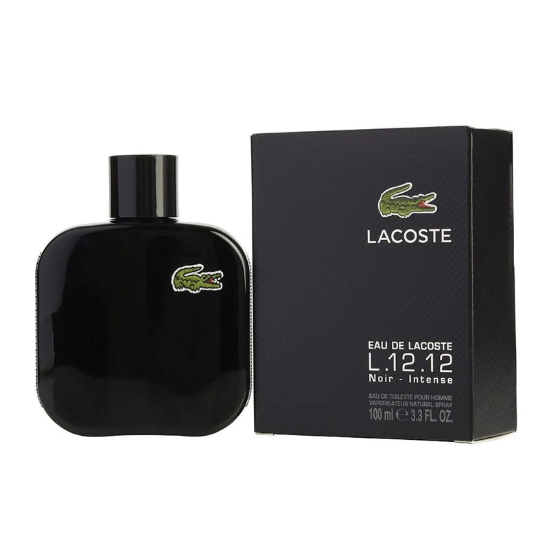 Nước hoa LACOSTE - L12.12 Noir Intense EDT 100ml, Nước hoa nam tính | Thế Giới Skin Care