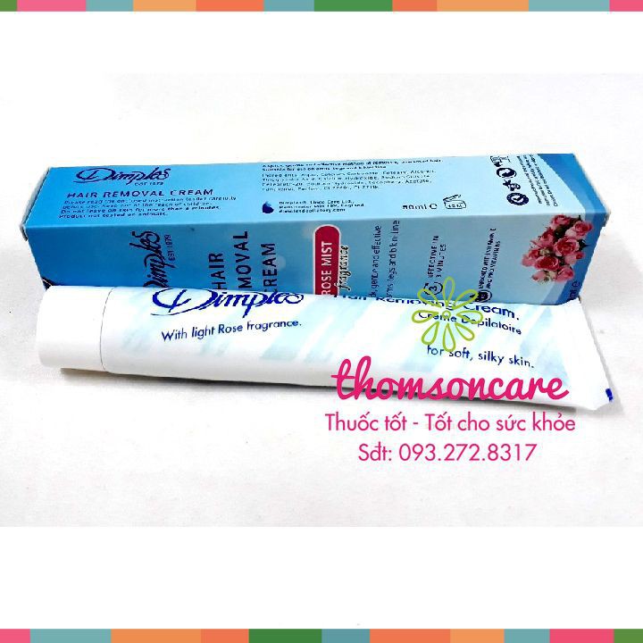 Kem tẩy lông Dimple hair - nhập khẩu từ Anh Quốc - an toàn cho da | BigBuy360 - bigbuy360.vn