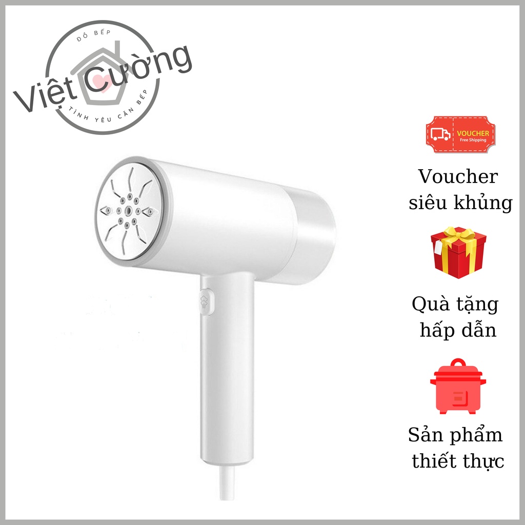 Bàn ủi hơi nước cầm tay gấp gọn Vorallem 1200W ra hơi liên tục khung chứa nước lớn 200ml