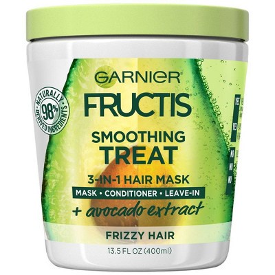 Dầu gội xả mềm mượt tóc Garnier Fructis Hair Treats Smoothing Avocado 350 ml/ chai