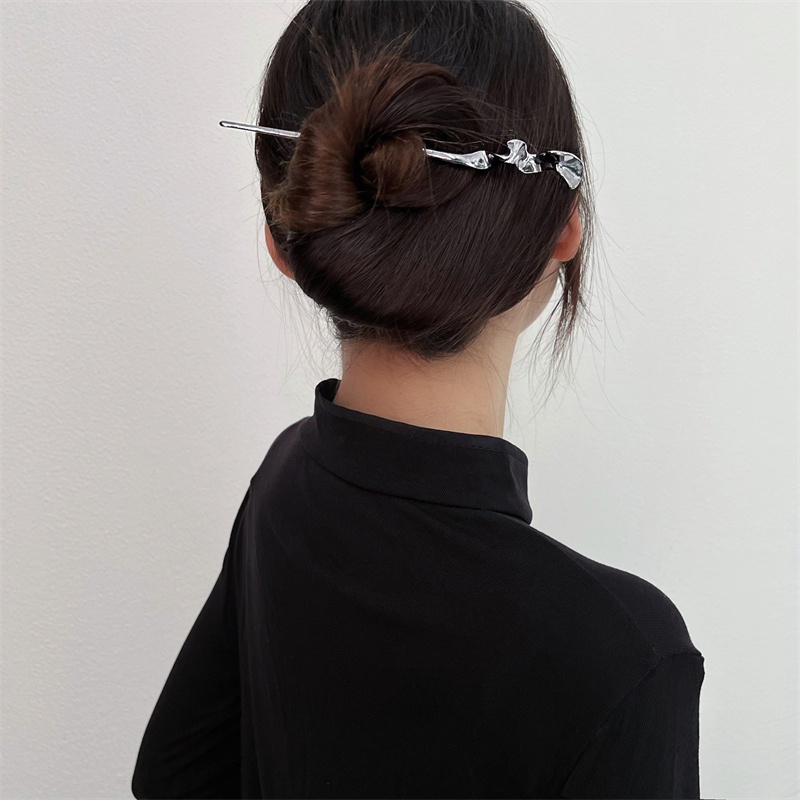 Kẹp Tóc Kim Loại Đơn Giản Ngọt Ngào Cao Cấp Hàng Ngày niche Nóng Bỏng Cho Nữ