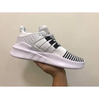 [Flash Sale - Full Box] Giày EQT trắng vạch đen