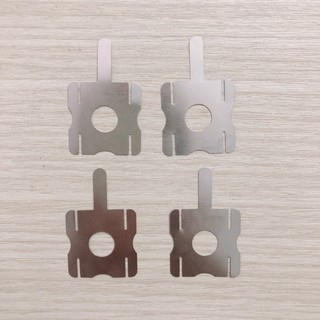 AZ- 10 miếng kẽm Vuông 0.18mm hàn cell pin loại tốt
