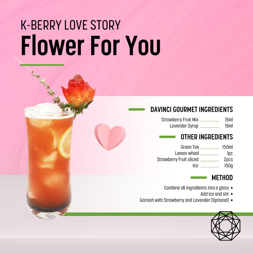 Siro Hoa Oải Hương /  Syrup - Lavender DaVinci Gourmet