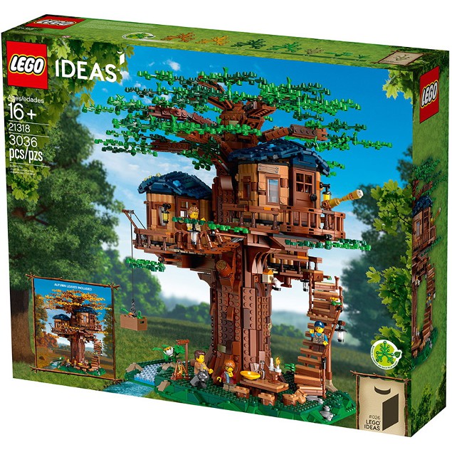 [THANH LÝ HỘP XẤU] LEGO 21318 Tree house (nhà cây)