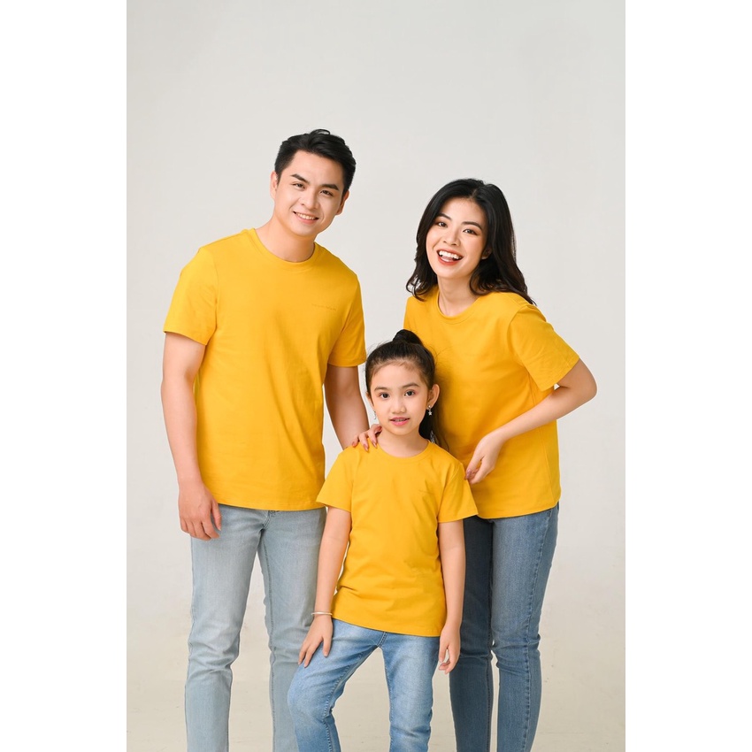 Áo thun nữ YODY, áo phông cộc tay nữ in logo chất liệu cotton siêu mát thấm mồ hôi TSN5302