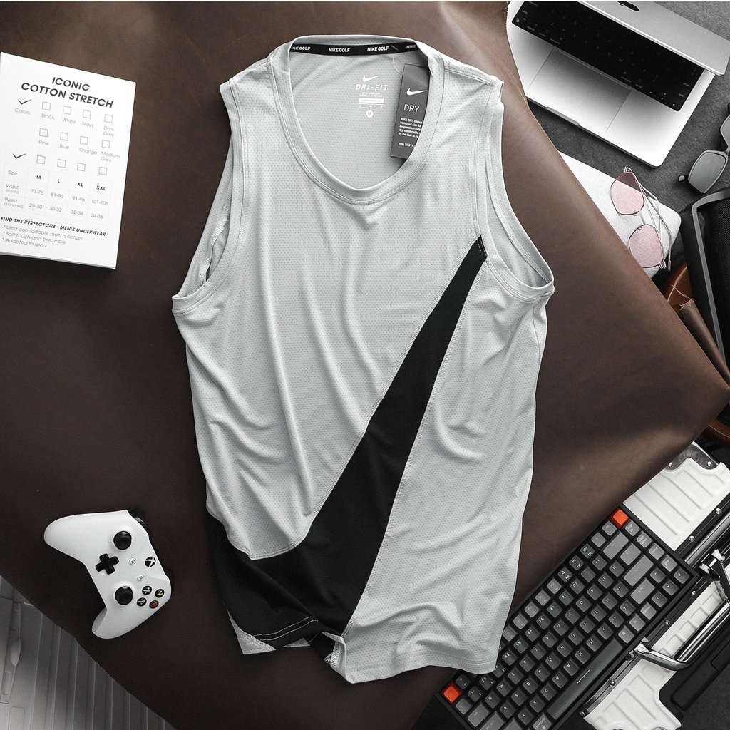 Áo sát nách tanktop gym thể thao nam bigsize xuất khẩu cao cấp SNTT 101