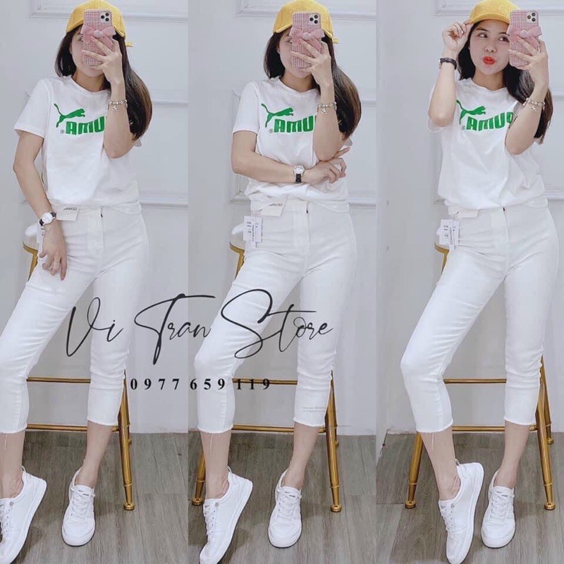 Áo Thun Cotton Cổ Tròn P U M A