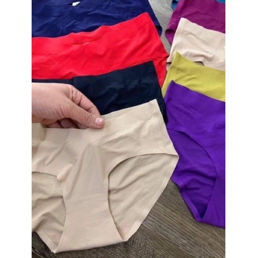 Quần lót bầu CẠP CHÉO su đúc thông hơi không đường may thông hơi cao cấp ép lạnh QL02