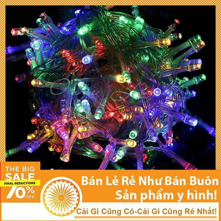 [RẺ VÔ CỰC] [ ĐỦ MÀU] Đèn Led Nhấp Nháy Dài 5M - Đèn Led Trang Trí - Treo Ngoài Trời Chống Nước