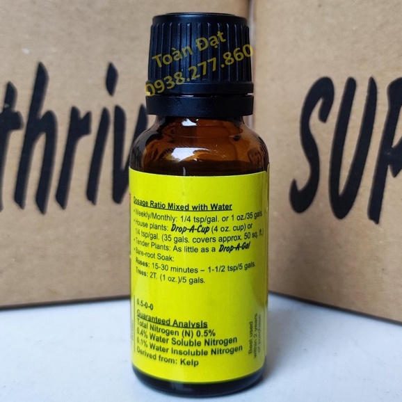 Phân Bón Superthrive 20ml kích thích sinh trưởng, thuốc Super Thrive