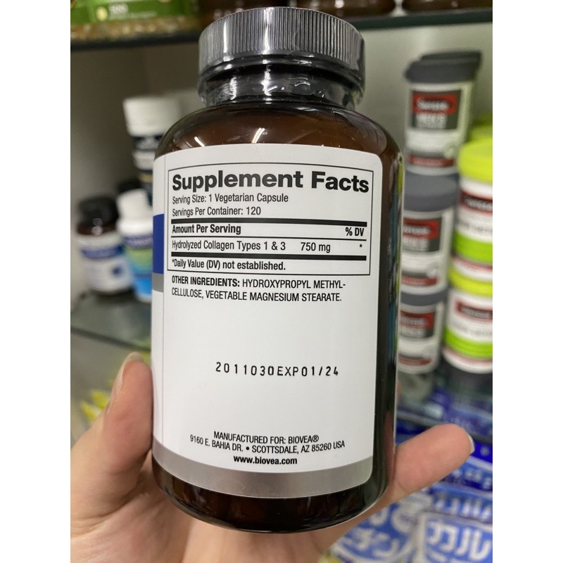 Viên uống COLLAGEN BIOVEA 120 viên | BigBuy360 - bigbuy360.vn