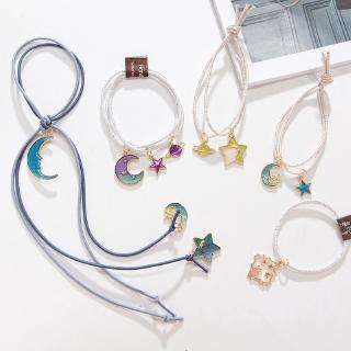 Dây cột tóc đính đá lấp lánh phong cách hàn quốc