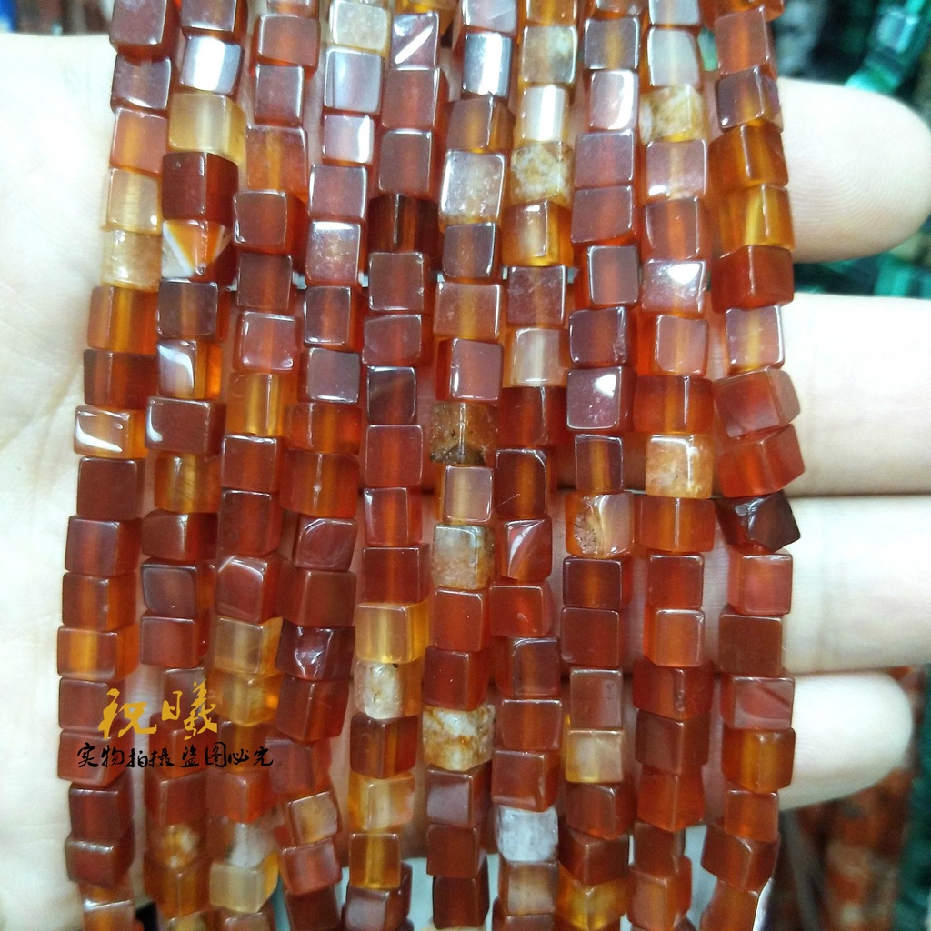 DIY Imitation Cube Shape Loose Beads 6x6mm For Making Accessories