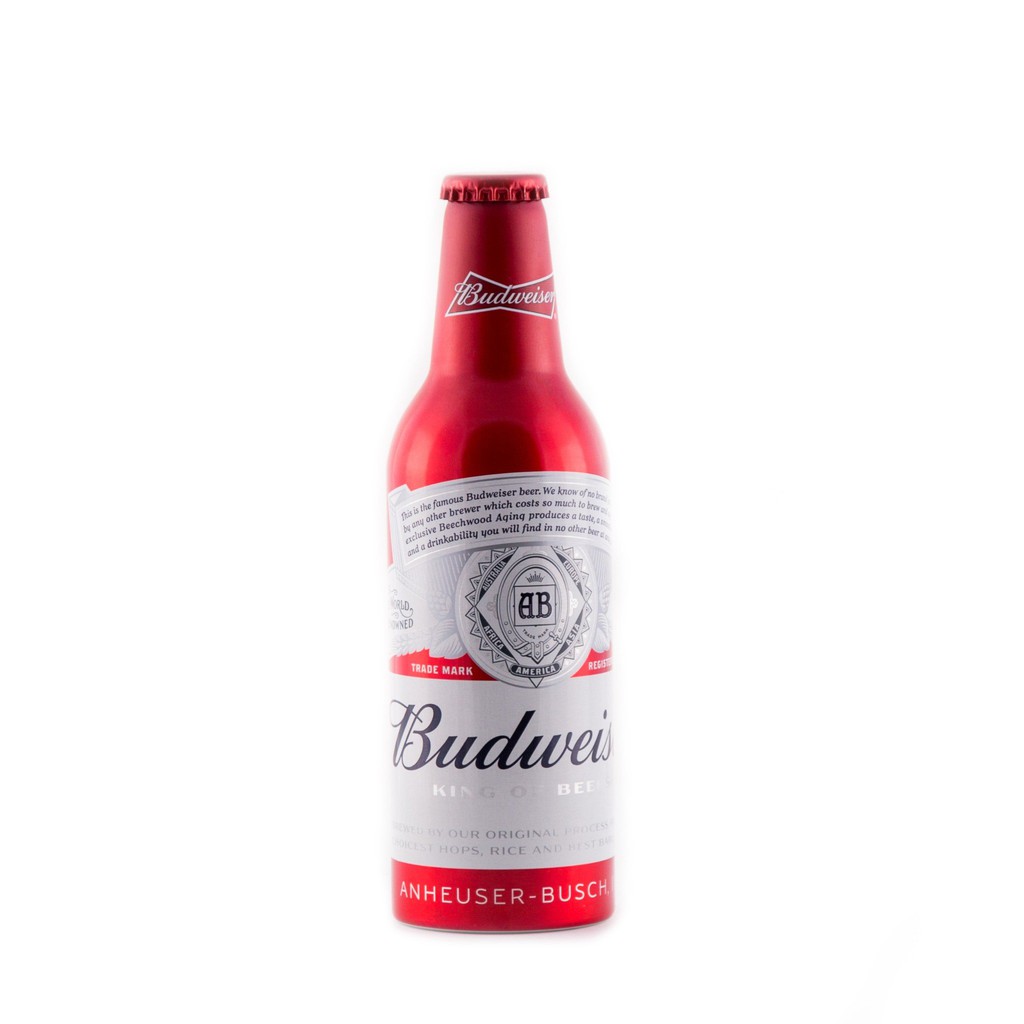 GIÁ TỐT - Bia Budweiser Aluminum chai nhôm 355ml thùng 24 chai