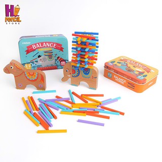 Trò Chơi Gỗ Luyện Thăng Bằng Mideer 2 Chủ Đề Cho Bé