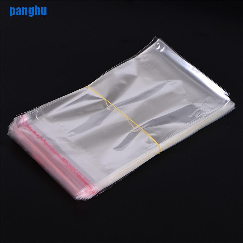 Set 200 Túi Nhựa Trong Suốt Tự Dính Đựng Trang Sức Tiện Dụng