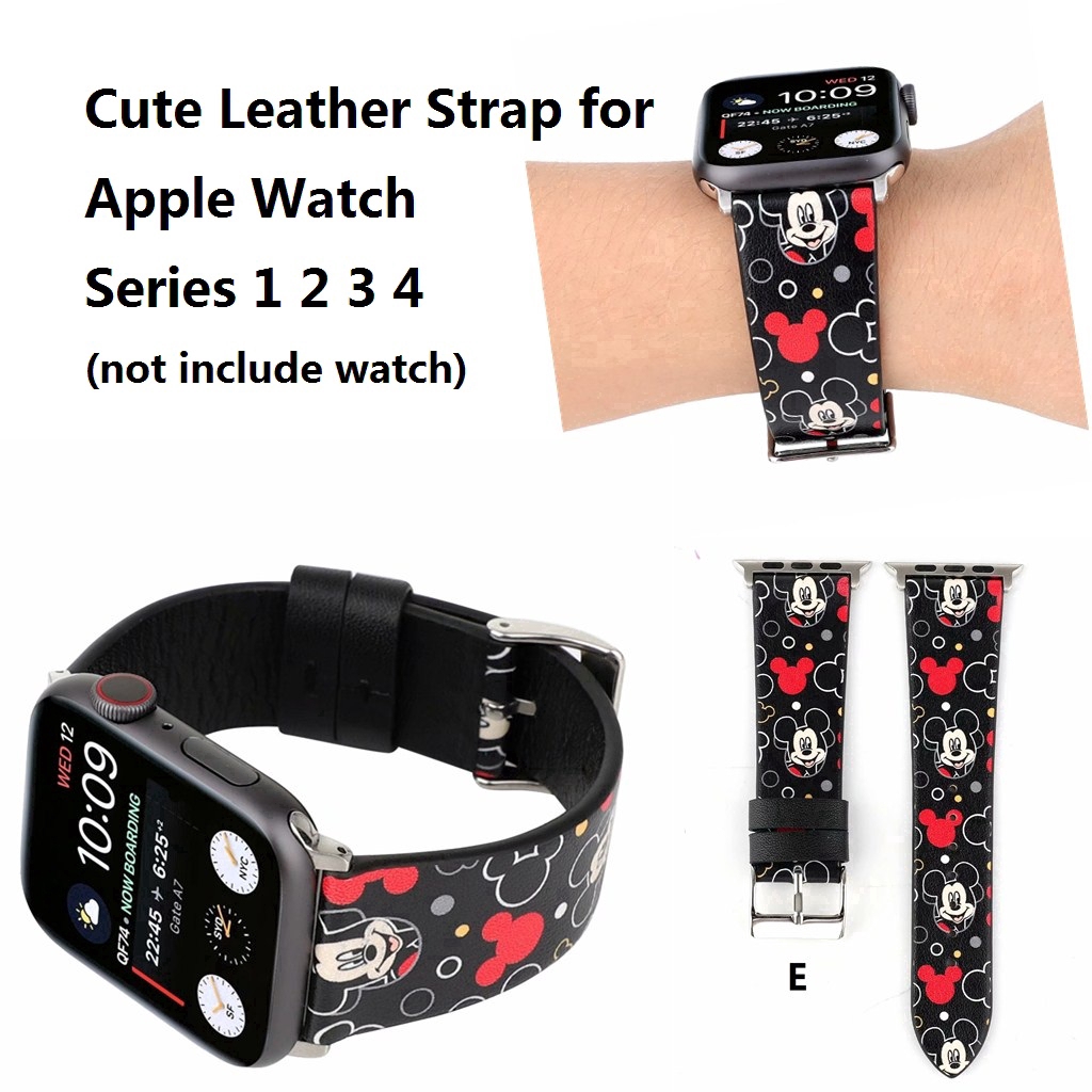 【Apple Watch Strap】Dây đeo da thay thế cho đồng hồ thông minh Apple Watch 6 / se / 5 / 4 / 3/ 2/ 1 (38mm/ 42mm/ 40mm/ 44mm)