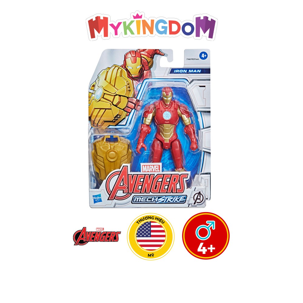 Đồ Chơi AVENGERS Mô Hình Iron Man Dòng Mech Strike 6 Inch F1665