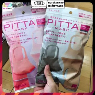 [Hàng Nhập Khẩu] Khẩu Trang Pitta Nhật Nội Địa - Màu Pastel CHIC Size Nữ