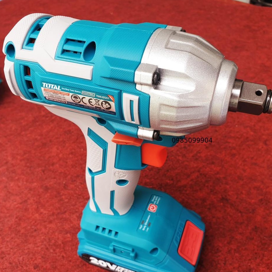 Máy vặn siết bulong dùng pin sạc Lithium 20V TOTAL TIWLI2001 Brushless không chổi than siết vặn bu lông chính hãng