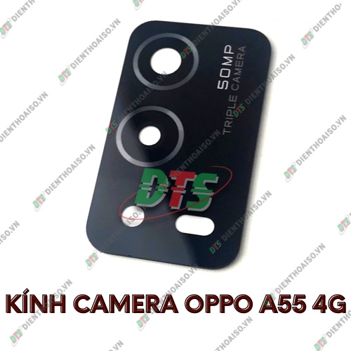 Kính camera oppo a55 4g kèm keo dán