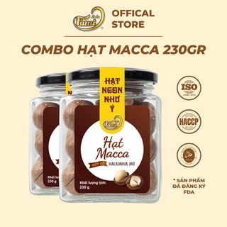 [Combo siêu tiết kiệm] Hạt macca nhập khẩu Úc thực phẩm giàu dinh dưỡng Faminuts hũ 230 gr