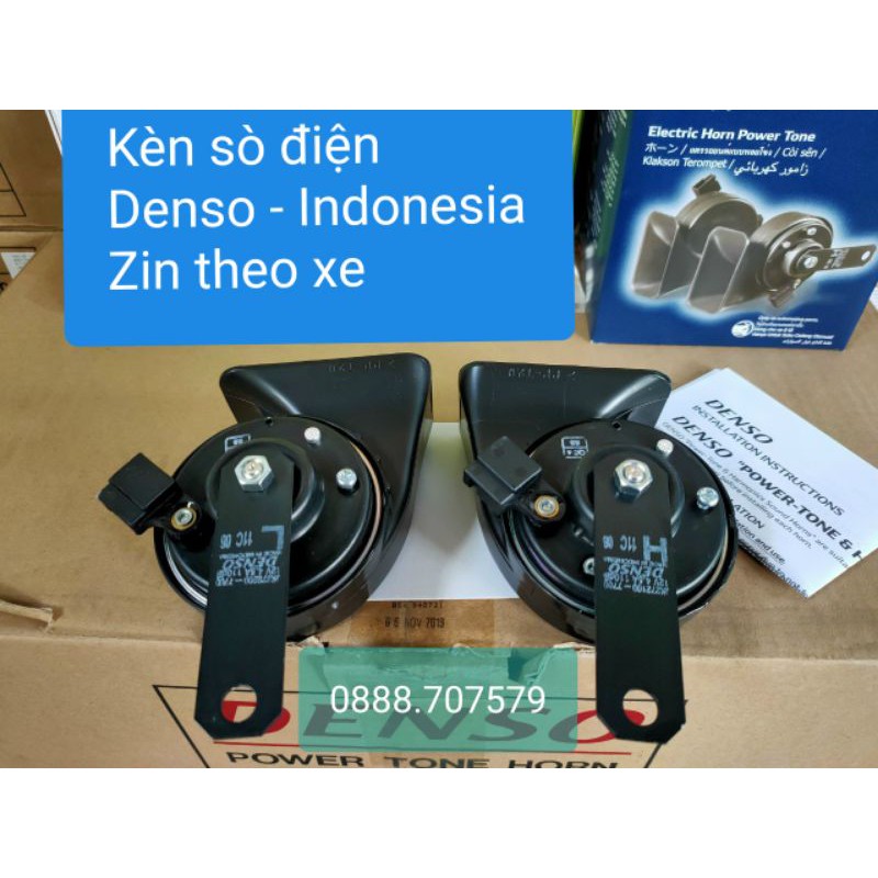 Kèn sò điện ô tô - Denso chính hãng indonesia - Quà tặng