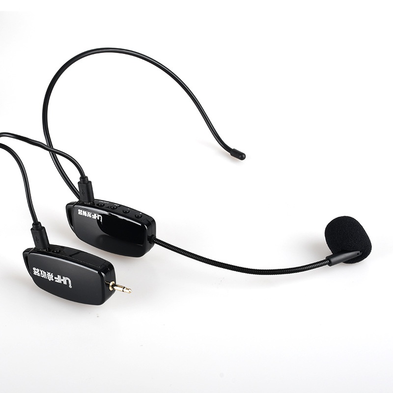 [Hàng HOT] Micro không dây UHF trợ giảng cho giáo viên, cắm loa kéo, âm ly 2 trong 1 - Mic cầm tay 【Carbon070】
