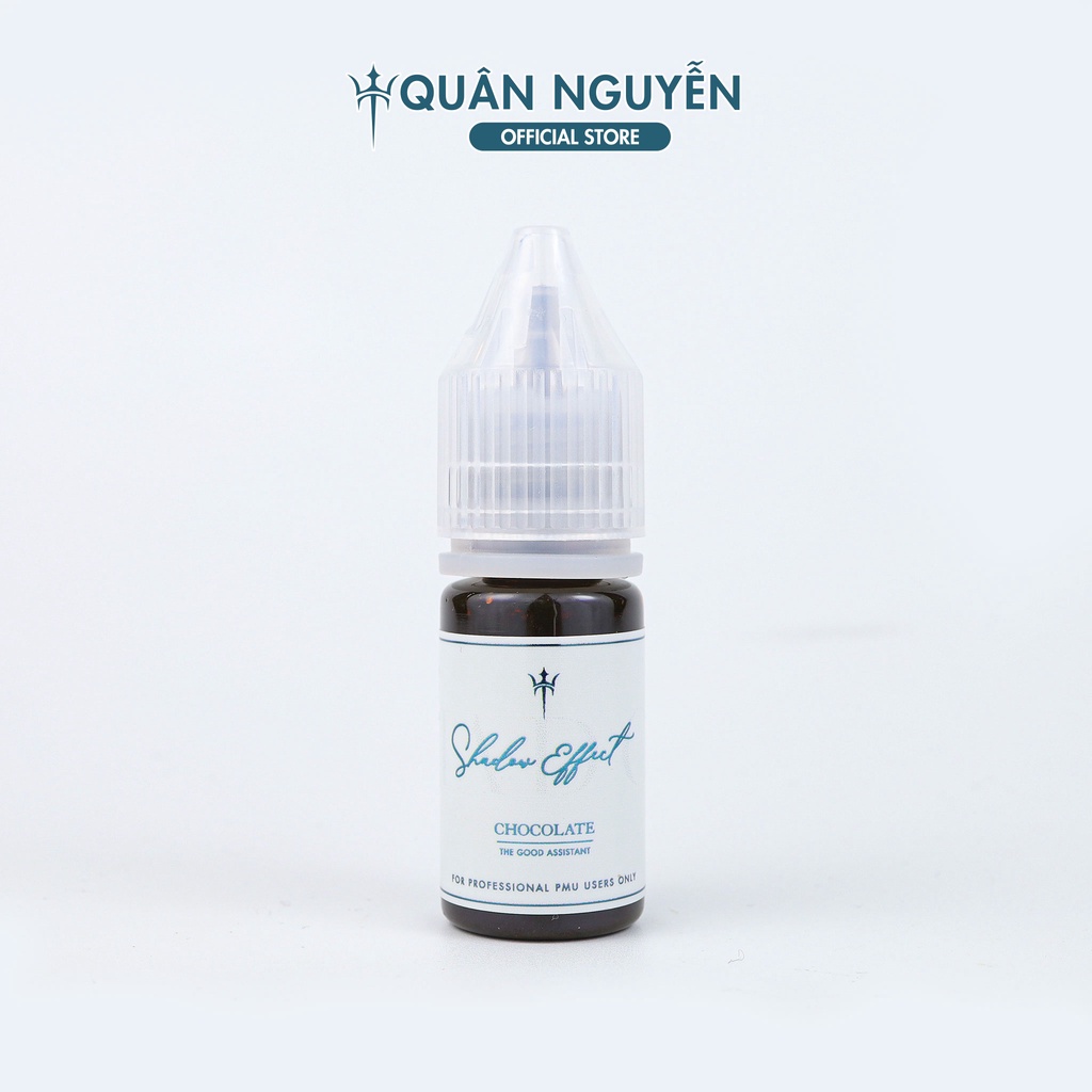 Mực phun xăm chân lông mày Shadow Effect. Màu nâu, đen, hạt cát, chocolate. 10ml. Quân Nguyễn PMU