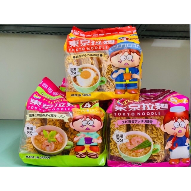 [DATE 9,10/2021]Mỳ ăn liền Tokyo Noodle cho bé từ 1 tuổi (1 gói 4 vắt)