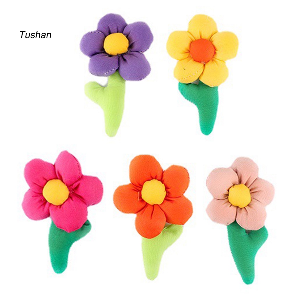 Ghim Cài Áo Hình Hoa Bằng Vải Chống Rách Trang Trí Quần Áo