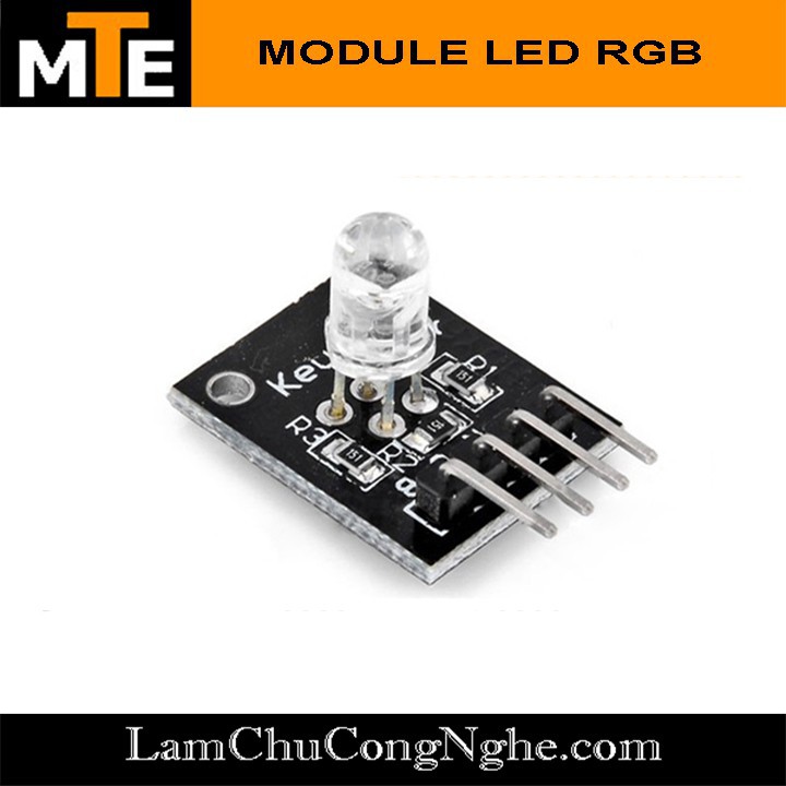 Mới! Module led siêu sáng trong RGB 4 chân 5mm - Module arduino