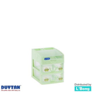 Tủ nhựa mini 3 tầng Duy Tân - Tomi nhỏ (15.5 x 19 x 19 cm)